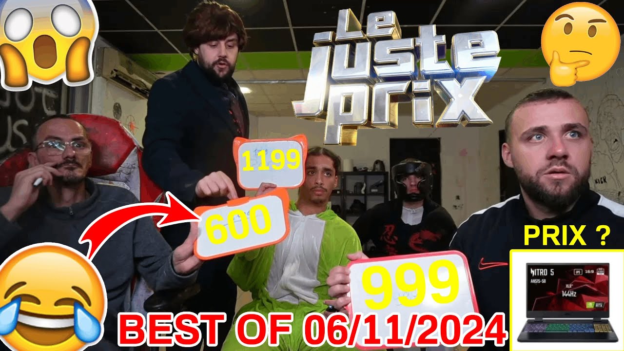 JP DEVINE LE PRIX DANS LE JUSTE PRIX 😂 JP N'ACCEPTE PAS SON PETIT FRÈRE 😱 // Best of du 06/11/2024