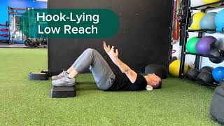 Hook-Lying Low Flexion Reach