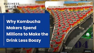 Why Kombucha Makers Spend Millions To Make The Drink Less Boozy | Big Business screenshot 4