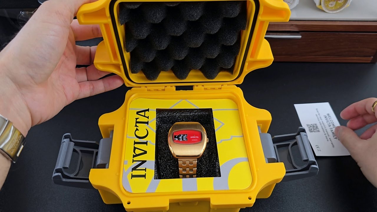 Invicta ゴールド/レッド 時計 箱付き 617c7CmvrZL._UY350_.jpg