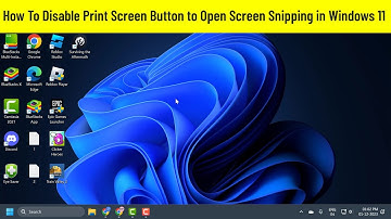 How To Disable Print Screen Button to Open Screen Snipping in Windows 11 (Guide)