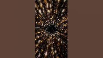 Glowing Golden Stars: A Stunning Visual Experience abstract #vjloops #dj #neon #golden #halogram