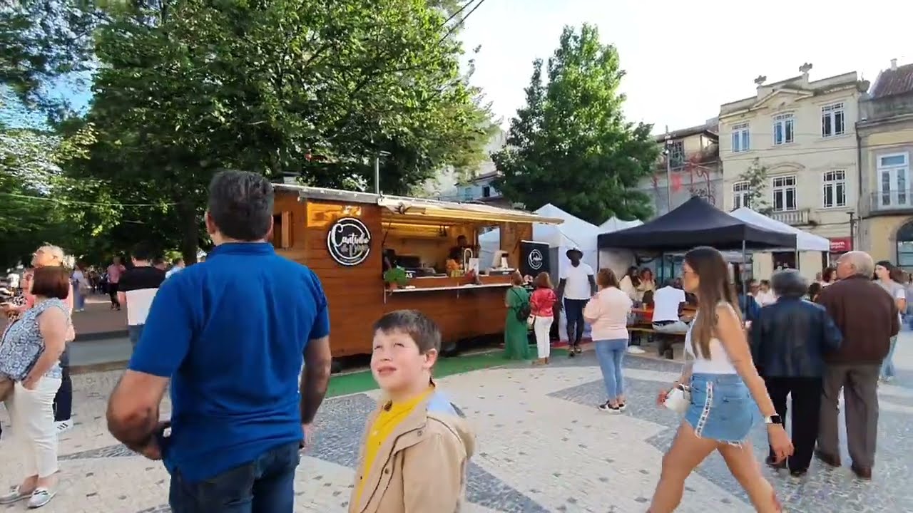 Walk-around of Vila Nova de Famalicão City Portugal 🇵🇹 Europe 🇪🇺 | Ep-07