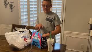 @lyricalgamester797  try’s @MrBeast  new @realzaxbys  Feastables! Bring it!!