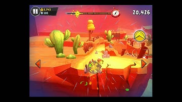 Angry Birds Go! Stunt Chapter Track 3 - Time Boom 3 [Gameplay Walkthrough]
