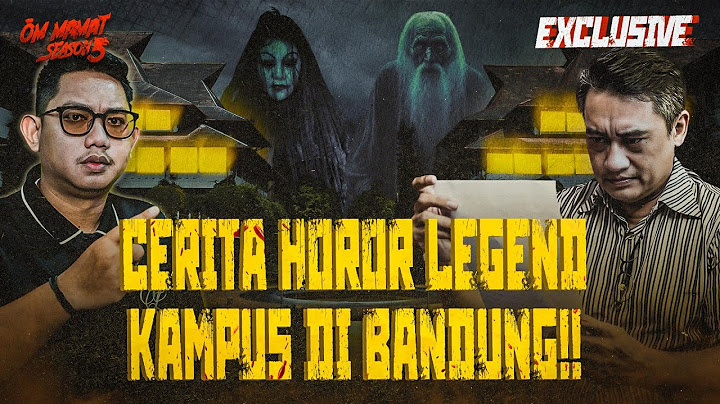 CERITA DOSEN GAIB BENERAN ADA?! KISAH HOROR KAMPUS TERNAMA DI BANDUNG!! #OMMAMAT