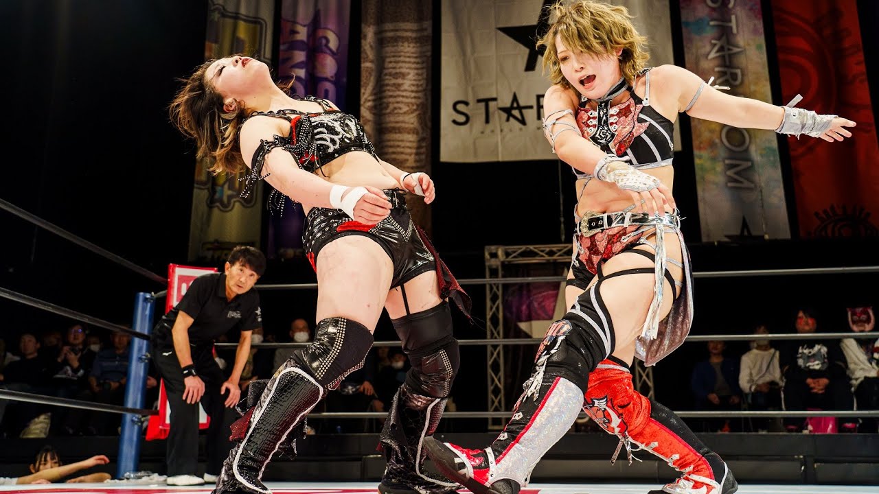 スターダム】AphroditE vs CRAZY STARのゴッデス王座戦！林下詩美