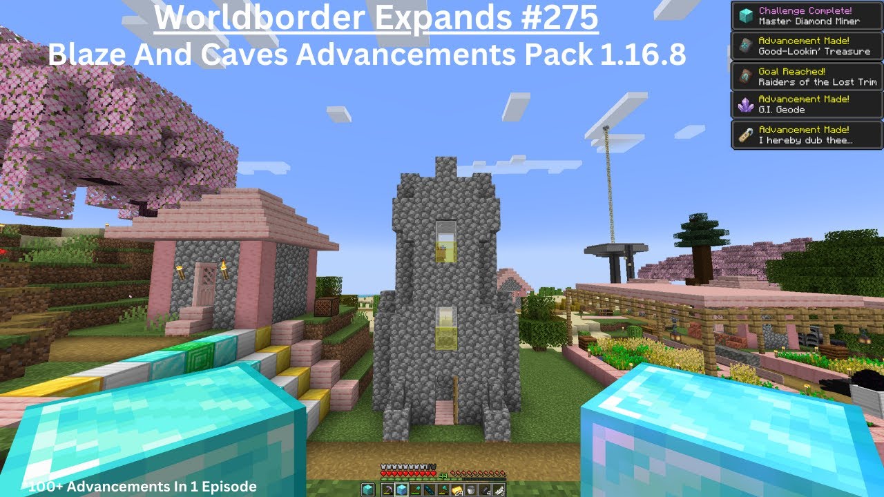 Minecraft But The Worldborder Expands Every Day #275! - YouTube