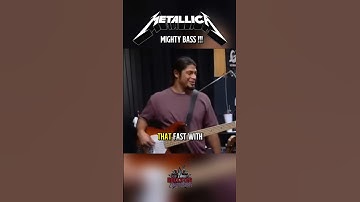 Huge compliment at the end from Lars Ulrich ! Rob Trujillo audition 🎸 #metallica #metal #robtrujillo