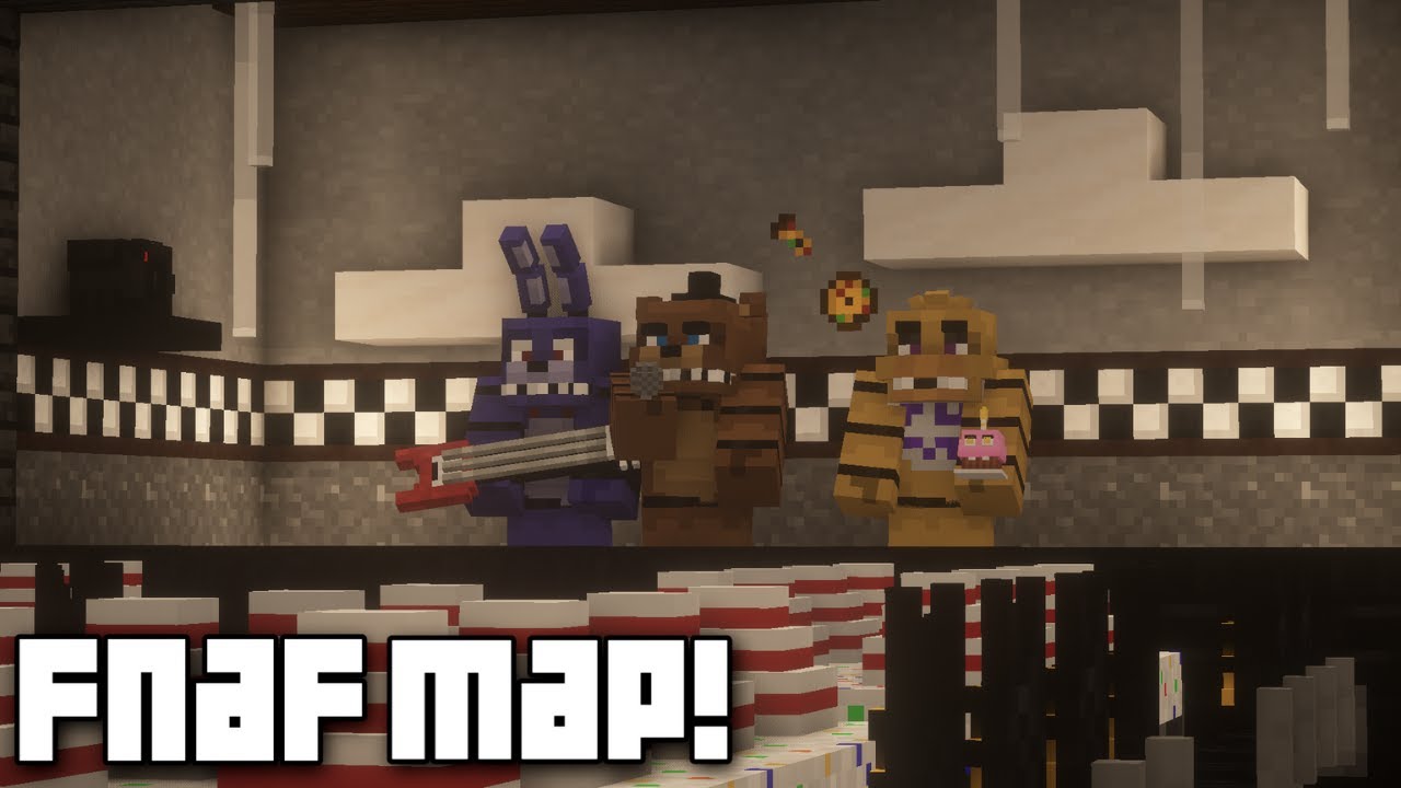 Five night's at freddy Doom Mod Minecraft Map