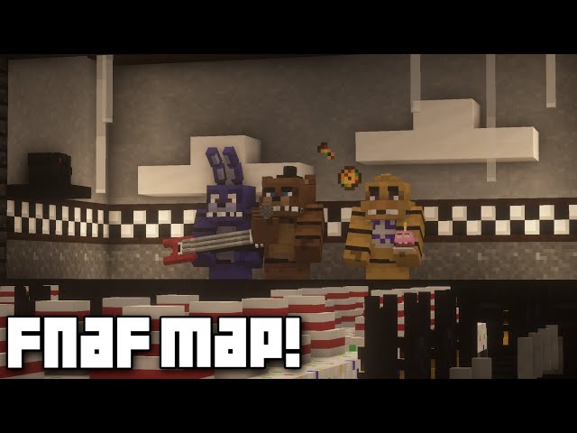 Little Tiles Five Nights At Freddy's 1 Map Minecraft Map