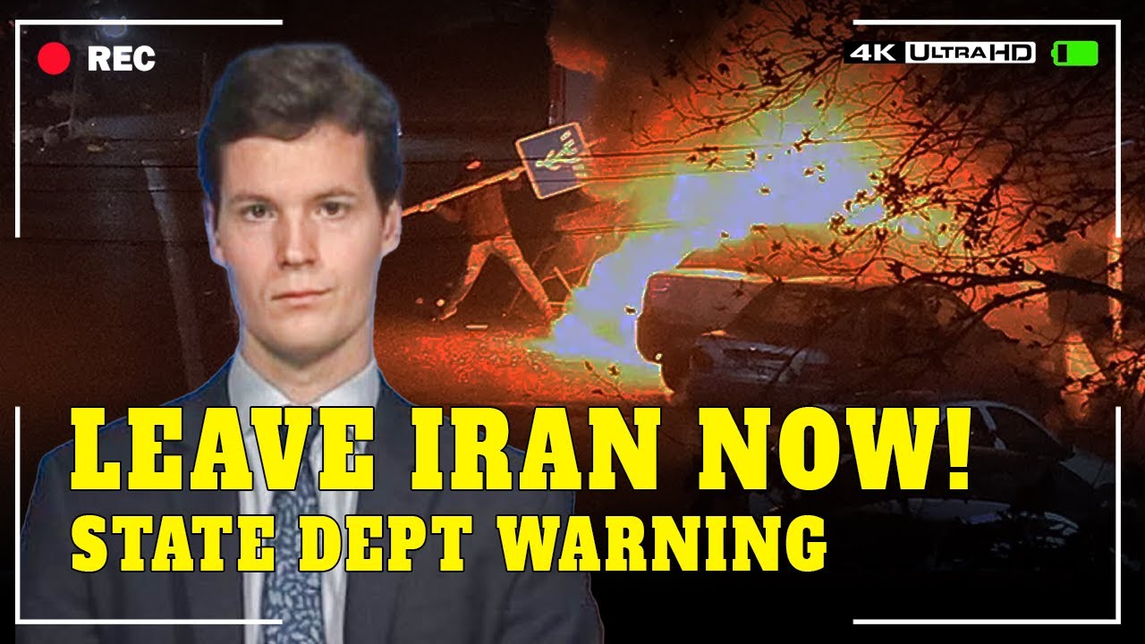 Justin Bronk: State Dept issues CHILLING warning as US citizens ordered to LEAVE IRAN NOW