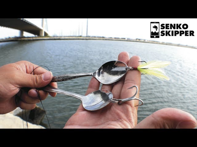 Home-made Spoons? Using Lures for Blue Fish 