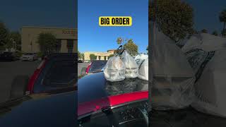DoorDash CATERING ORDER #doordash #doordashdriver #shorts