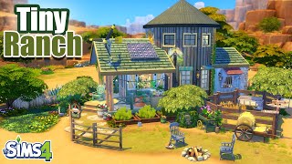 Tiny Horse Ranch !! The Sims 4 Speed Build: Horse Ranch