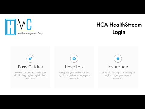 HCA HealthStream Login