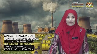 SAINS - TINGKATAN 4 - S.K : 11.4 JISIM DAN INERSIA
