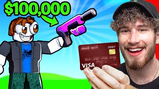 PAYING TO WIN WITH DARK MATTER GUN IN ROBLOX PAINTBALL screenshot 3