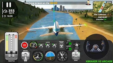 Airplane Flight Pilot Simulator - Boeing 777 - LAND ON THE WATER - Best Android Gameplay #2