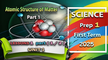 Atomic Structure of Matter | Science | Prep 1 | Unit 1 - Lesson 1 - Part 1