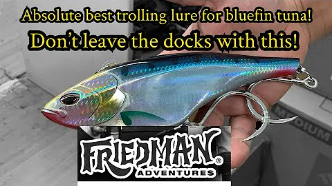 The absolute best trolling lure for bluefin tuna! Dont leave the docks without it!