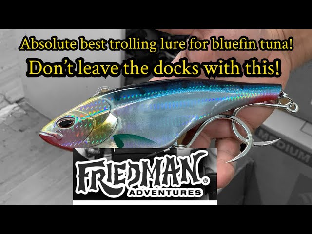 The absolute best trolling lure for bluefin tuna! Don't leave the docks  without it! 