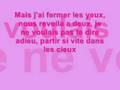 Mysha  lamour eternel partie 2  paroles 