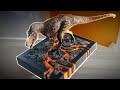One Doomed Daspletosaurus, Resin Lava Diorama