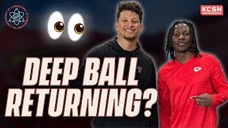Chiefs Adding LOST THREAT to Offense? 👀 Patrick Mahomes Talks Chemistry with Hollywood Brown 🔥
