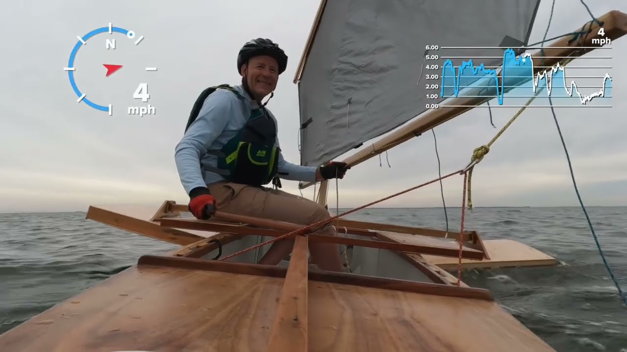 Sailing upwind in chop
