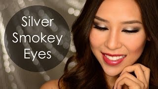 Silver Smokey Eye Makeup Tutorial