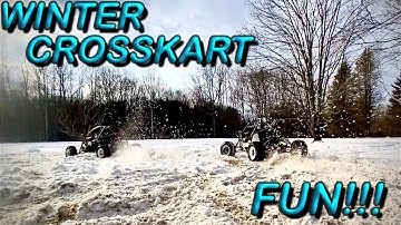 Go Kart Crosskart Winter Fun