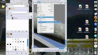 Quick Cutouts With Feathering using GIMP