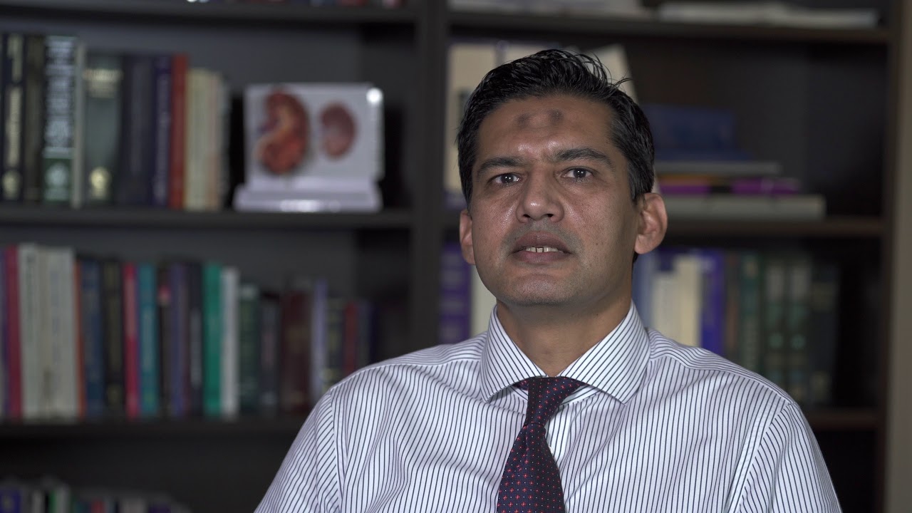 M. Raza Mustafa, MD, FASN at the BHMC Kidney Transplant Center - YouTube