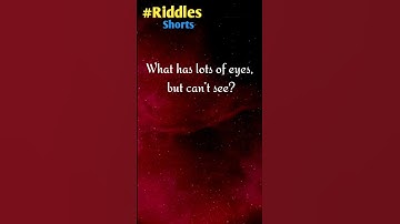 What has lots of eyes, but can’t see?#Riddles #Riddles in English #Riddles with Answers