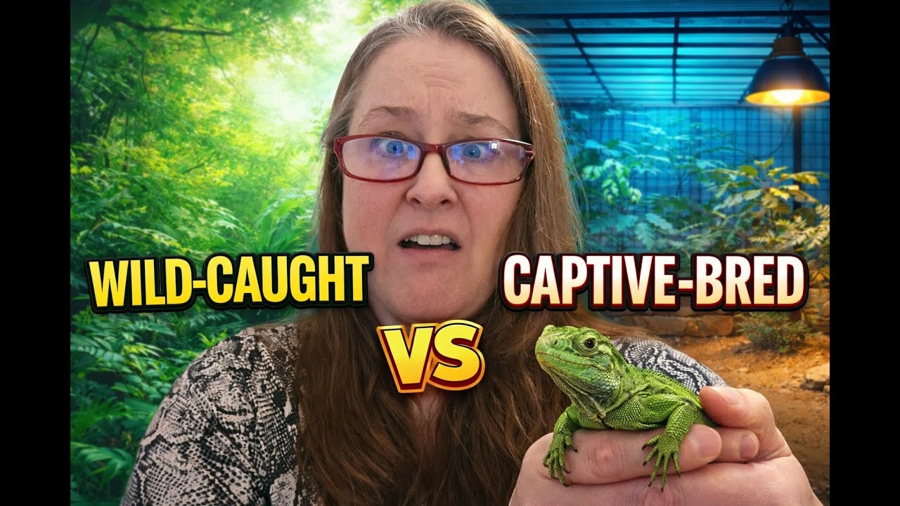 Wild Caught vs Captive Bred Reptiles