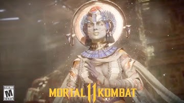 *NEW* Sindel Vs Cetrion (Horror Skin Pack) Intro Dialogue! MORTAL KOMBAT 11