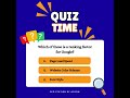 Which of these is a ranking factor for Google?