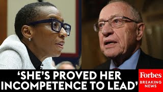 'She Was Always The Wrong Person': Alan Dershowitz Blasts Harvard President Claudine Gay