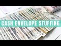 CASH ENVELOPE STUFFING 2022 | Paycheck to paycheck low income budget | NATURALLY LIZZIE