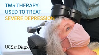 TMS Therapy Used to Treat Severe Depression | UC San Diego Health