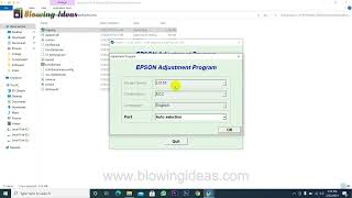 Epson L3210 Resetter Adjustment Program Free Download | Printer Guider