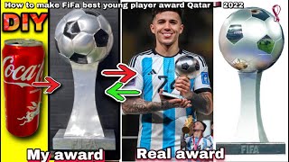 How to make fifa world cup best young player award qatar  2022 Enzo FERNANDEZ  #fifa #mrsanrb