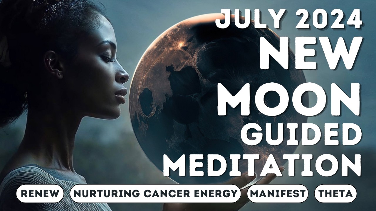 New Moon | Guided Meditation for Renewal & Manifesting - YouTube