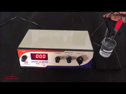 Working and Calibration of Digital Ph Meter (HINDI) By Solution