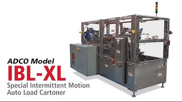 ADCO Model IBL - Intermittent Motion Auto Load Cartoner