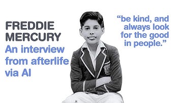 AI Freddie Mercury Interview 2021 (GPT-3 / GPT 3 / GPT-J-6B) artificial intelligence