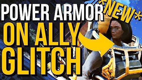 Fallout 76 Ally Glitch! Power Armor On Ally Glitch, Any Power Armor Set! C.A.M.P. Glitch