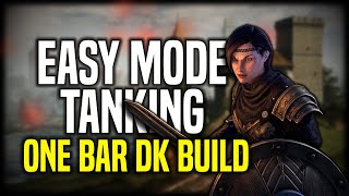 Tanking Made Easy! 🛡️ One Bar Dragonknight Tank Build for ESO