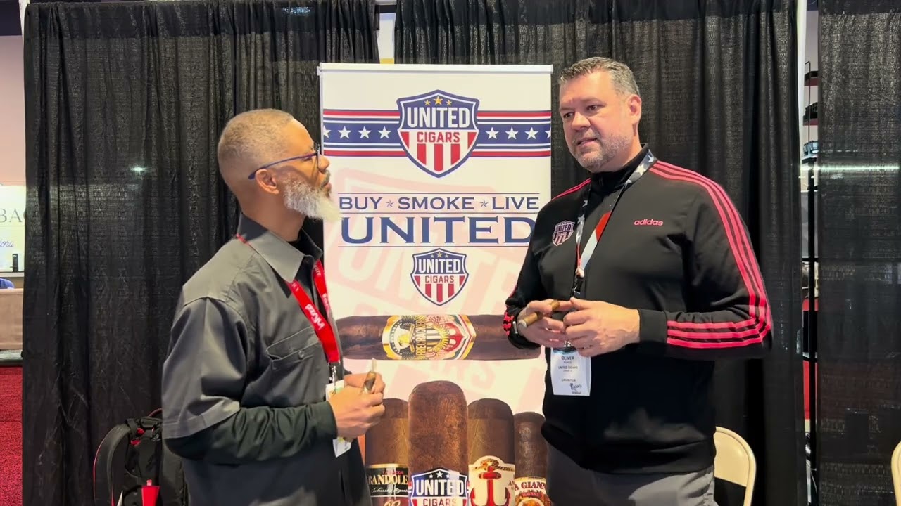 Cigars: Live United Stogie Travels at TPE25 ft Oliver of United Cigars. 